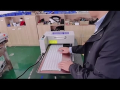 9 أزواج 400mm / S الصلب PCB Depaneling Machine قطع الرصاص