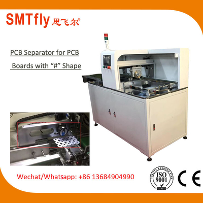 110V 500 / S مضمنة V قطع PCB آلة فاصل PLC تخزين البيانات