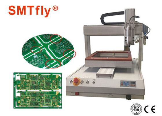 أبيض 0.5KW دليل سطح المكتب PCB راوتر آلة Depaneling مع المغزل تبريد الهواء