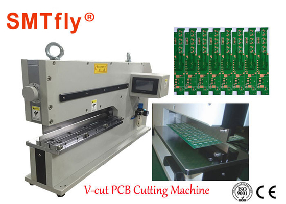 آلة قطع PCB V مع محرك هوائي وتحكم الصمام الكهرومغناطيسي