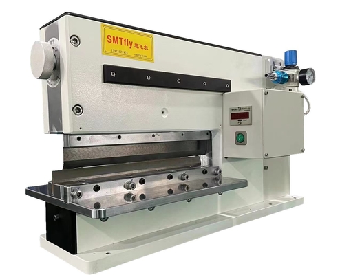قطع سمك 0.1 ~ 3.5 ملم PCB V-cutter Depaneling Machine