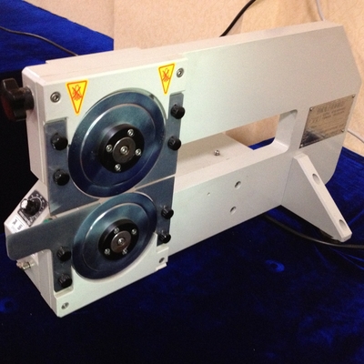 فاصل PCB محرك محرك V-Groove Pcb Depaneler مع شفرات دائرية