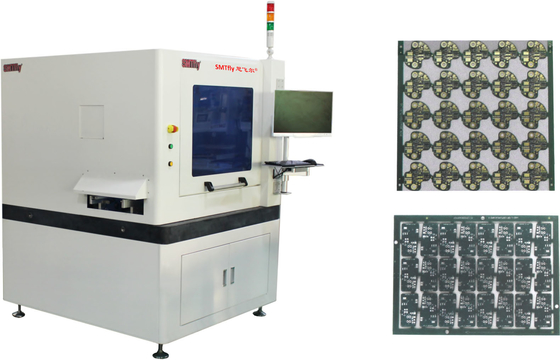 في خط PCB جهاز توجيه 0.5mm سمك لوحة الدوائر المطبوعة CNC