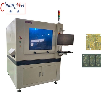 في خط PCB جهاز توجيه 0.5mm سمك لوحة الدوائر المطبوعة CNC