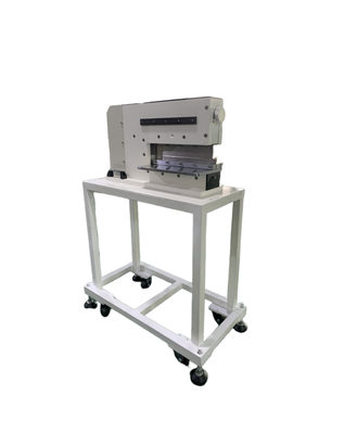 آلة قطع الـ V من الـ Pneumatic PCB مع شفرة خطية من الفولاذ عالي السرعة 330mm