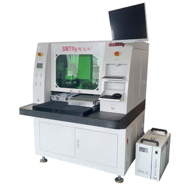 15W ليزر PCB Depaneling Machine طاولة مزدوجة الوضع الصلب ليزر الأشعة فوق البنفسجية