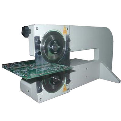آلة فاصل PCB الدائرية ذات الشفرة المحركية لجمعية SMT PCBA عالية الكفاءة