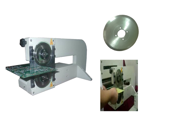 آلة فاصل PCB الدائرية ذات الشفرة المحركية لجمعية SMT PCBA عالية الكفاءة