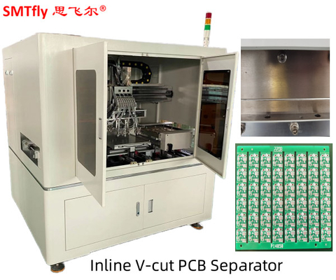 0.7Mpa PCB V قطع آلة على الانترنت المضغوطة الروائية 3.5mm شفرة خطية 330mm