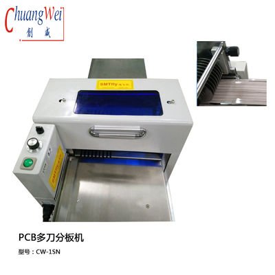 طول قطع غير محدود و 1.0-3.5mm القطع السماكة CWVC-1SN PCB Depaneling Machine