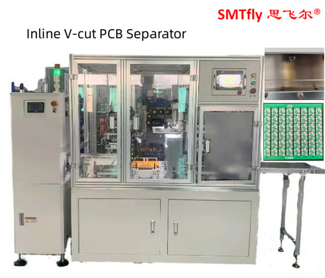 0.7Mpa PCB V قطع آلة على الانترنت المضغوطة الروائية 3.5mm شفرة خطية 330mm
