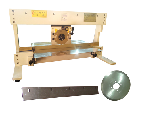 آلة CWV-1M PCB Depaneling مع شفرة خطية قابلة للتعديل وشفرة دائرية