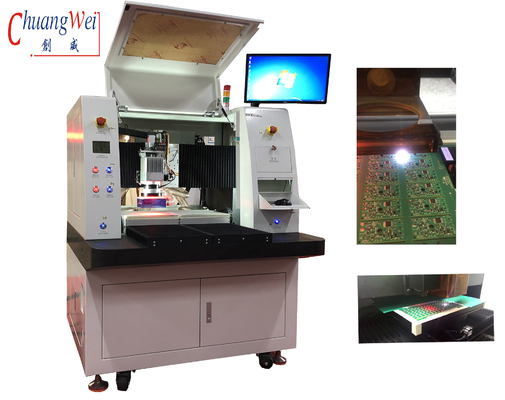 لوحة الدوائر المطبوعة فاصل ثنائي الفينيل متعدد الكلور و PCB Depaneling مع الليزر الأمريكي 355 نانومتر