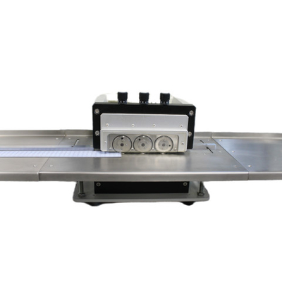 LED T8 ضوء PCB معدات معالجة Depanelizer 1.5m منصة الصلب