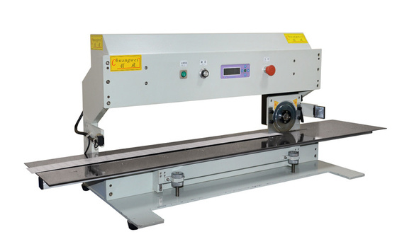 طول قطع PCB 600mm آلة فصل PCB مع مجموعة شفرات المعايرة