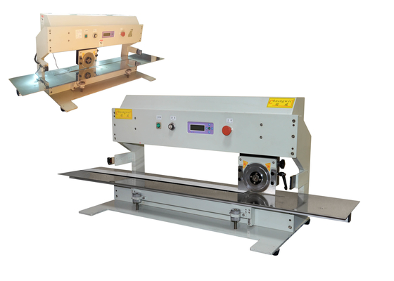 طول قطع PCB 600mm آلة فصل PCB مع مجموعة شفرات المعايرة