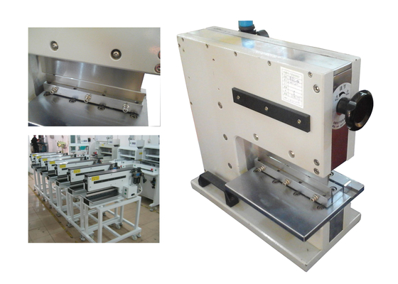 0.6 ميجا باسكال مدفوعة بالهواء المضغوط فاصل ثنائي الفينيل متعدد الكلور 2.5 مم ، معدات PCB Depaneler