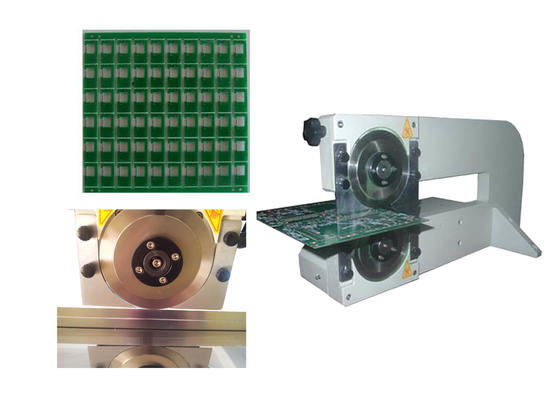 آلة فاصل PCB الدائرية ذات الشفرة المحركية لجمعية SMT PCBA عالية الكفاءة