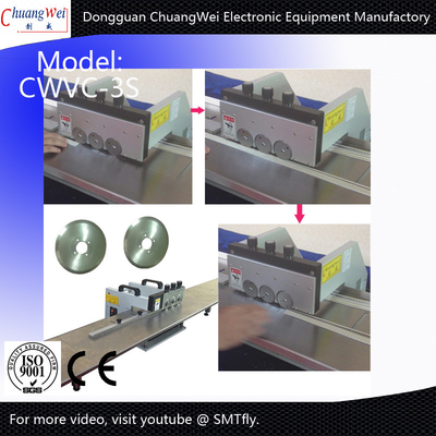 محترف PCB Depanelizer مع سرعة قابلة للتعديل وسماكة للوحة LED