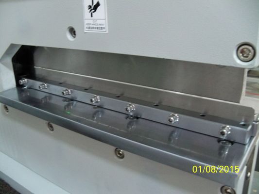 10W L450mm Max Shearing PCB V آلة القطع للوحة الشب LED ، مقصلة PCB