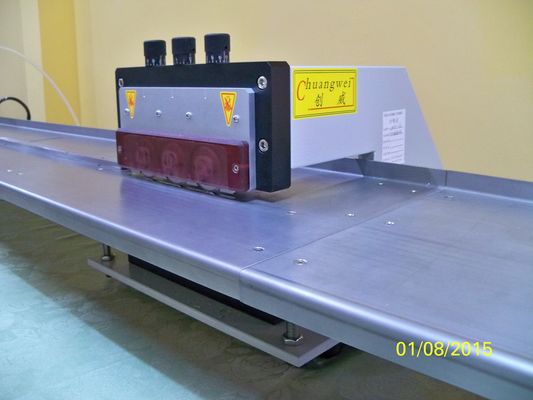آلة فصل PCB مسبقة التسجيل ، منصة 2.4M من الفولاذ المقاوم للصدأ