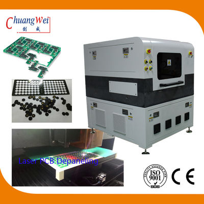 10W UV Optowave Laser PCB آلة فاصل لعدم الاتصال Depaneling