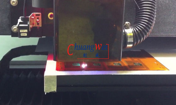 18W Optowave 355nm Laser PCB Depaneling Machine بدون إجهاد