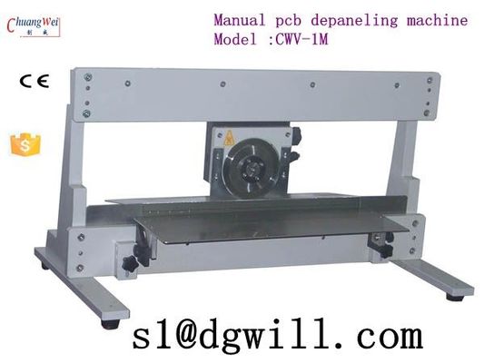 إزالة الألواح بسيطة باستخدام آلة فاصل PCB اليدوية V-Cutting CWV-1M