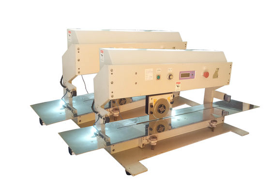 460-1500mm آلة فاصل PCB مع سرعة القطع 100-500mm/s