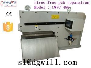 تشغيل وصيانة صديقة لشركة PCB V قطع آلة لشركة PCBA FR4 و ألومنيوم لوح