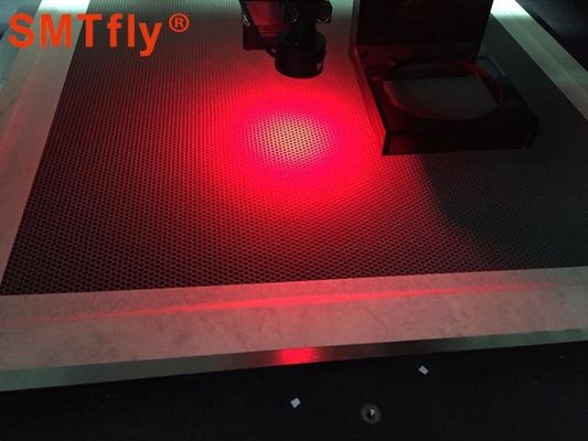 آلة القطع بالليزر الأوتوماتيكية 18W 355nm Pcb آلة القطع بالليزر SMT UV