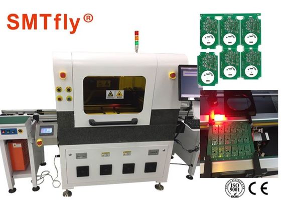 آلة الليزر PCB Depaneling 17W 2.0mm PCB سميكة آلة قطع الأخدود V.