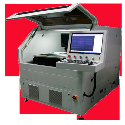 الدقة 15W 20μM UV Laser V Cut Pcb الرصاص القاطع للوحات FR4 PCB